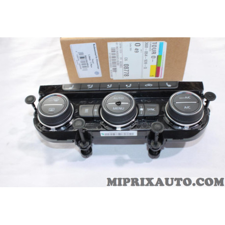 Platine boutons commande climatisation chauffage Volkswagen Audi Skoda Seat original OEM 3G0054939Q pour volkswagen arteon 