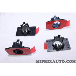 Pack 4 supports fixation capteur radar aide au stationnement Volkswagen Audi Skoda Seat original OEM 3G9998493 