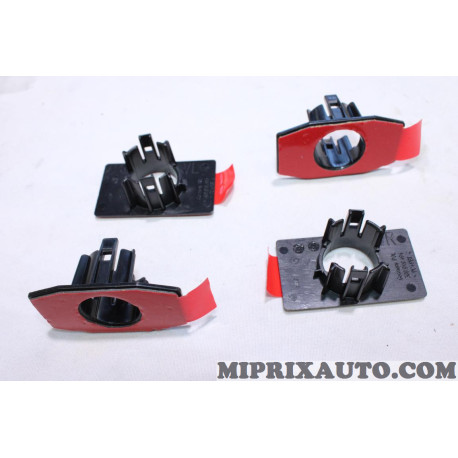 Pack 4 supports fixation capteur radar aide au stationnement Volkswagen Audi Skoda Seat original OEM 3G9998493 