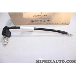 Cable cosse de batterie negative Volkswagen Audi Skoda Seat original OEM 6C0915181A 
