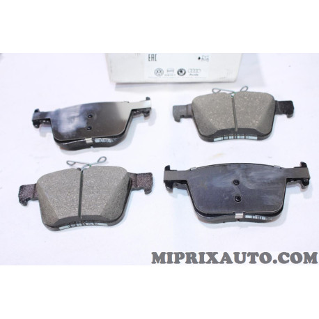 Jeu 4 plaquettes de frein Volkswagen Audi Skoda Seat original OEM 3QF698451 