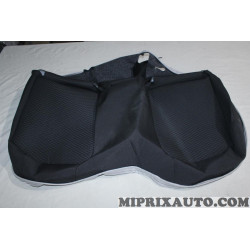 Housse assise de siege banquette arriere noir titane gris Volkswagen Audi Skoda Seat original OEM 1S0885405DR WDW pour 