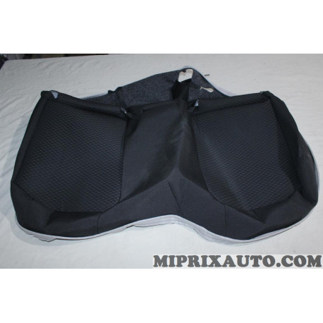 Housse assise de siege banquette arriere noir titane gris Volkswagen Audi Skoda Seat original OEM 1S0885405DR WDW pour 