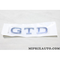 Logo motif embleme ecusson badge monogramme GTD Volkswagen Audi Skoda Seat original OEM 5H0853687B 2ZZ 