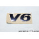 Logo monogramme ecusson badge motif embleme V6 Volkswagen Audi Skoda Seat original OEM 7P6853675E 739 