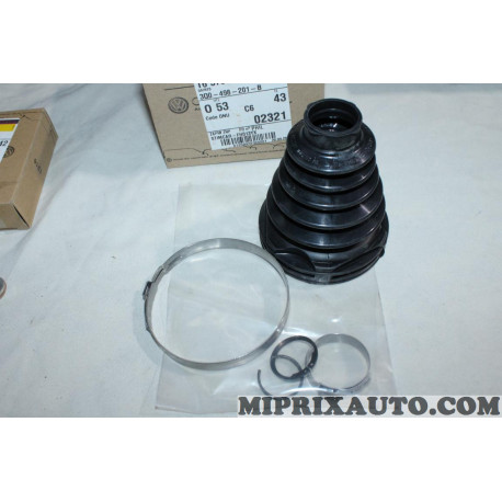 Kit soufflet cardan arbre de transmission Volkswagen Audi Skoda Seat original OEM 3Q0498201B 