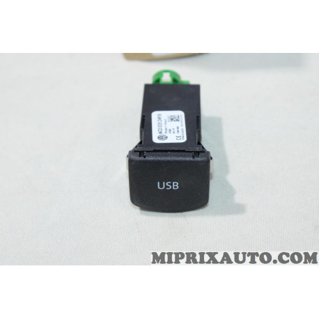 Prise USB Volkswagen Audi Skoda Seat original OEM 6C0035249B 