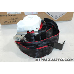 Ceinture de sécurité gauche 3 points noir rouge Volkswagen Audi Skoda Seat original OEM 6R4857705D TTM pour volkswagen polo de 
