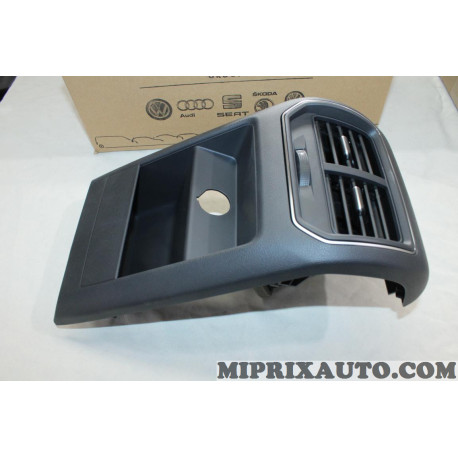 Revetement central tableau de bord diffuseur air chauffage Volkswagen Audi Skoda Seat original OEM 510864298DUAQ pour 