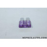 Fusible standard violet 3A Renault Dacia original OEM A3