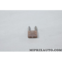 Mini fusible marron 5A Renault Dacia original OEM 7700410572 