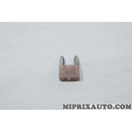 Mini fusible marron 5A Renault Dacia original OEM 7700410572 