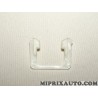 Agrafe fixation tige poignée portiere serrure barillet Volkswagen Audi Skoda Seat original OEM 357837242