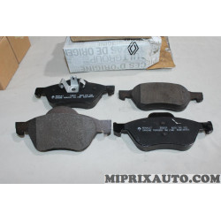 Jeu 4 plaquettes de frein Renault Dacia original OEM 410601237R 