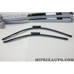Jeu 2 balais essuie glace souple 650mm + 550mm Renault Dacia original OEM 7711421439 