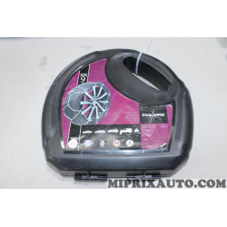 Jeu 2 chaines neige Polaire XK9 110 Renault Dacia original OEM 7711579849 pour roue jante 235/65/17 235/60/18 235/55/19 235 65 