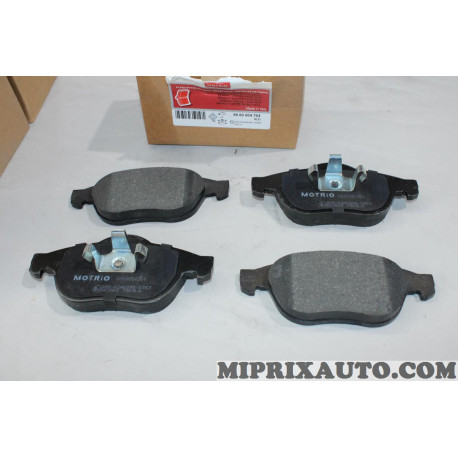 Jeu 4 plaquettes de frein avant Motrio Renault Dacia original OEM 8660004764 pour renault espace 4 IV laguna 2 II scenic vel 