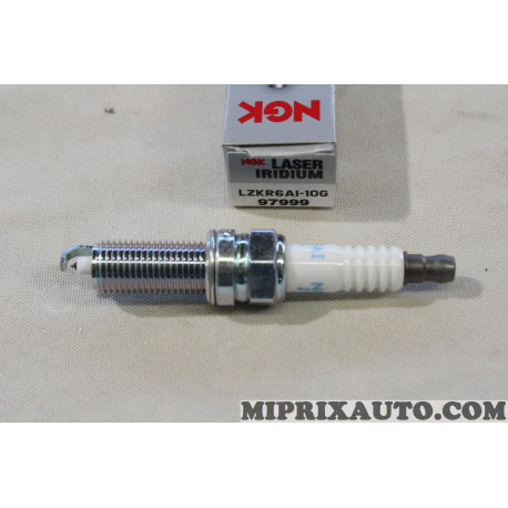 Lot 4 bougies allumage laser iridium NGK Citroen Peugeot original OEM 97999 LZKR6AI-10G 