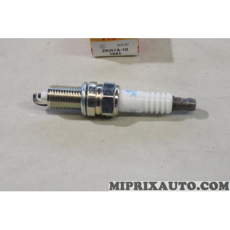 Lot 3 bougies allumage laser NGK Fiat Lancia Alfa Romeo original OEM 1691 ZKR7A-10 