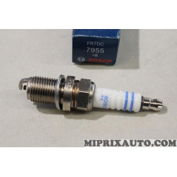 Lot 4 bougies allumage Bosch Renault Dacia original OEM 7955 +8 FR7DC 0242235666 