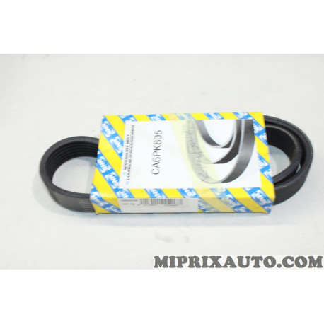 Courroie accessoire 6PK805 Citroen Peugeot original OEM CA6PK805 