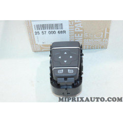 Platine boutons commande reglage de retroviseur Renault Dacia original OEM 255700068R 