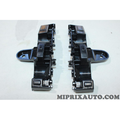 Jeu 2 equerres support de fixation parechocs Renault Dacia original OEM 622216763R 