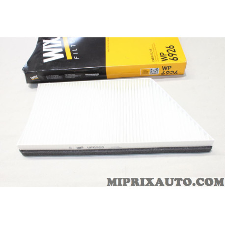 Filtre habitacle interieur Wix Citroen Peugeot original OEM WP6926 