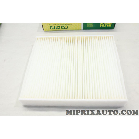 Filtre habitacle interieur Mann filter Toyota Lexus Suzuki original OEM CU22023 