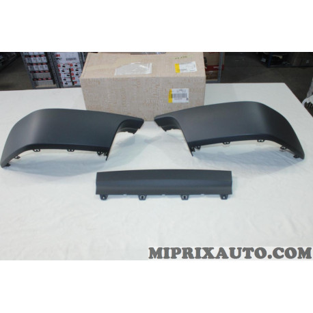 Jeu 3 moulures revetement parechocs arriere Renault Dacia original OEM 7701475117 pour renault megane 2 II coupé 