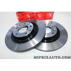 Jeu 2 disques de frein TRW Citroen Peugeot original OEM DF6667 pour peugeot 308 citroen C4 picasso 