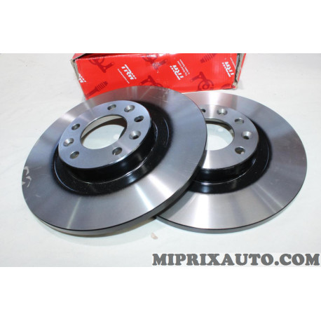 Jeu 2 disques de frein TRW Citroen Peugeot original OEM DF6667 pour peugeot 308 citroen C4 picasso 