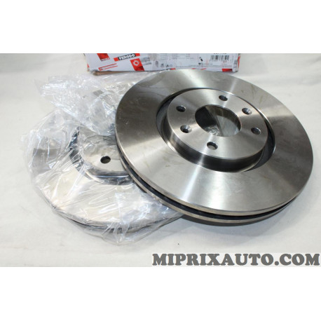 Jeu 2 disques de frein 283mm Ferodo Citroen Peugeot original OEM DDF1152 pour peugeot 206 207 307 308 5008 citroen C2 C3 C4 C5 