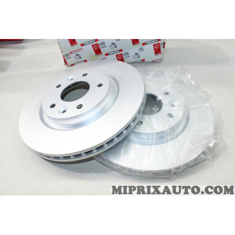 Jeu 2 disques de frein 296mm Ferodo Renault Dacia original OEM DDF2466C pour renault kadjar nissan qashqai J11 Xtrail X-trail 