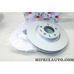 Jeu 2 disques de frein 283mm Ferodo Citroen Peugeot original OEM DDF2401C pour citroen C4 picasso 