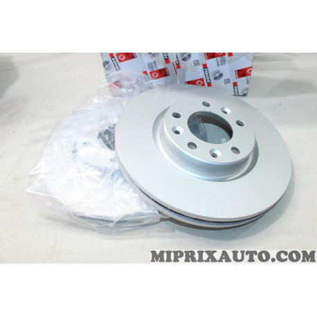 Jeu 2 disques de frein 283mm Ferodo Citroen Peugeot original OEM DDF2401C pour citroen C4 picasso 