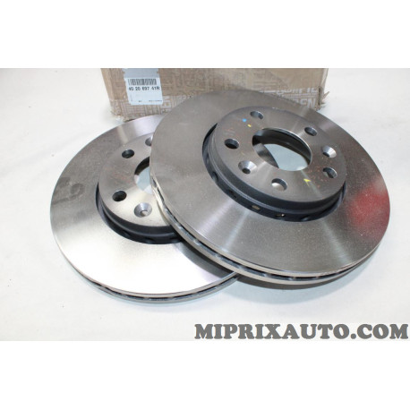 Jeu 2 disques de frein avant ventilé 280mm diametre Renault Dacia original OEM 402069741R pour renault laguna 3 III megane 3 4 
