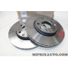 Jeu 2 disques de frein avant ventilé 280mm diametre Renault Dacia original OEM 402069741R pour renault laguna 3 III megane 3 4