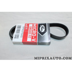 Courroie accessoire 7PK975 XS Gates Renault Dacia original OEM 7PK975XS 