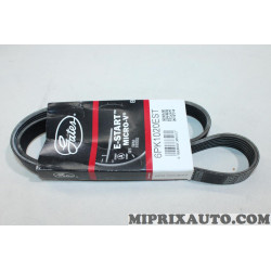 Courroie accessoire 6PK1020 EST Gates Renault Dacia original OEM 6PK1020EST 