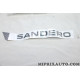 Autocollant decalco monogramme logo motif embleme ecusson Renault Dacia original OEM 908908458R pour dacia sandero