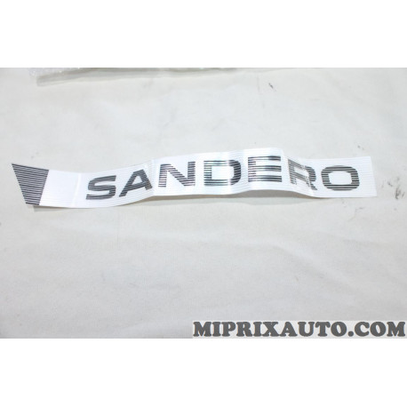 Autocollant decalco monogramme logo motif embleme ecusson Renault Dacia original OEM 908908458R pour dacia sandero 