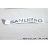 Autocollant decalco monogramme logo motif embleme ecusson Renault Dacia original OEM 908908458R pour dacia sandero