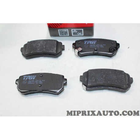 Jeu 4 plaquettes de frein TRW Hyundai Kia original OEM GDB3641 pour hyundai accent i30 nissan maxima kia rio 