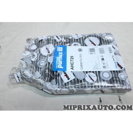 Filtre habitacle interieur Purflux BMW Mini original OEM AHC729 pour BMW serie 3 7 X3 X4 Z4 G01 G02 G20 G21 G29 F01 F02 F03 F04 