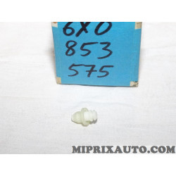 Agrafe attache fixation Volkswagen Audi Skoda Seat original OEM 6X0853575 