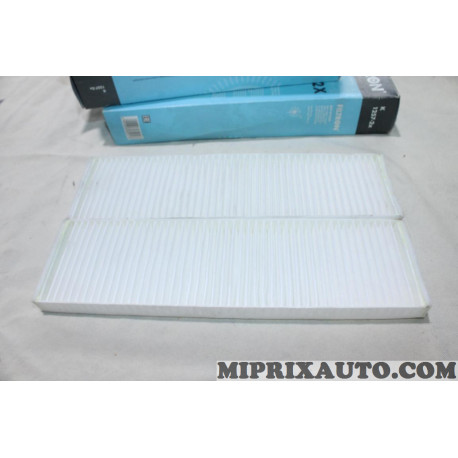 Jeu 2 filtres habitacle interieur Filtron Hyundai Kia original OEM K1257-2X 