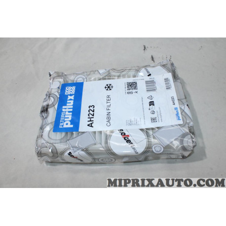 Filtre habitacle interieur Purflux Citroen Peugeot original OEM AH223 pour citroen C1 peugeot 107 toyota aygo 