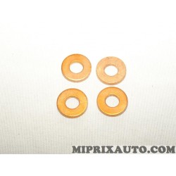 Lot 4 joints injecteur Fiat Alfa Romeo Lancia original OEM 9648766780