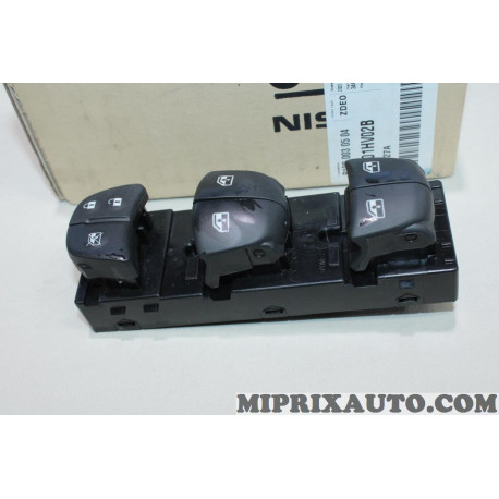 Platine boutons commande leve vitre electrique Nissan Infiniti original OEM 310844PM0A 25401-HV02B 